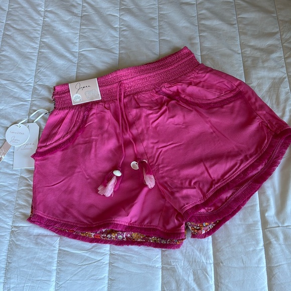 Japna Pants - SET OF 2 MEDIUM JAPNA SUPER COMFY BOHO LOUNGE SHORTS